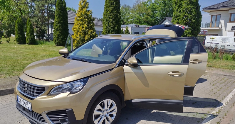 Peugeot 5008 cena 92000 przebieg: 71374, rok produkcji 2017 z Rybnik małe 352